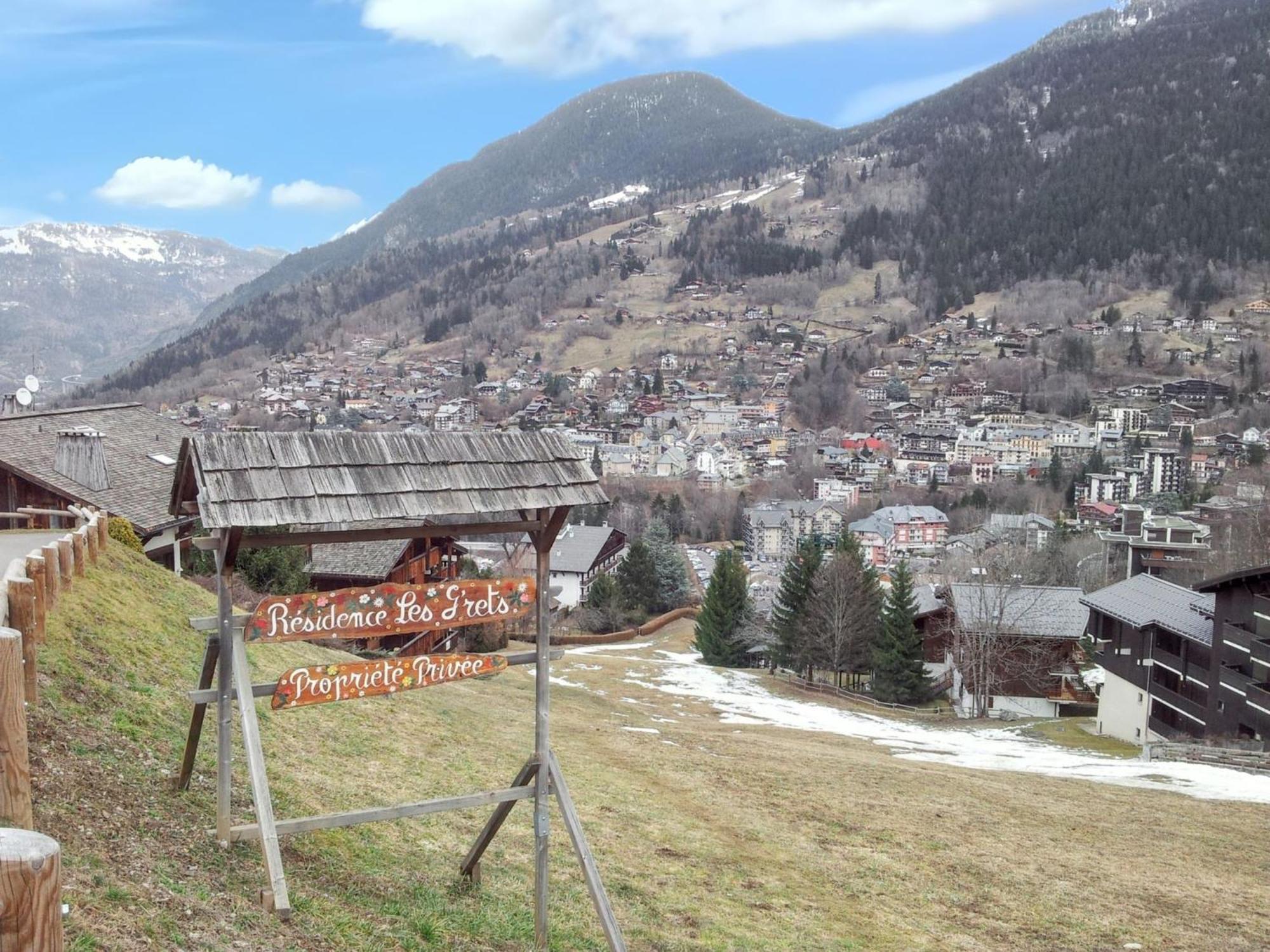 Appartement Agreable A Saint Gervais Les Bains 30 M² Piscine Partagee Luaran gambar